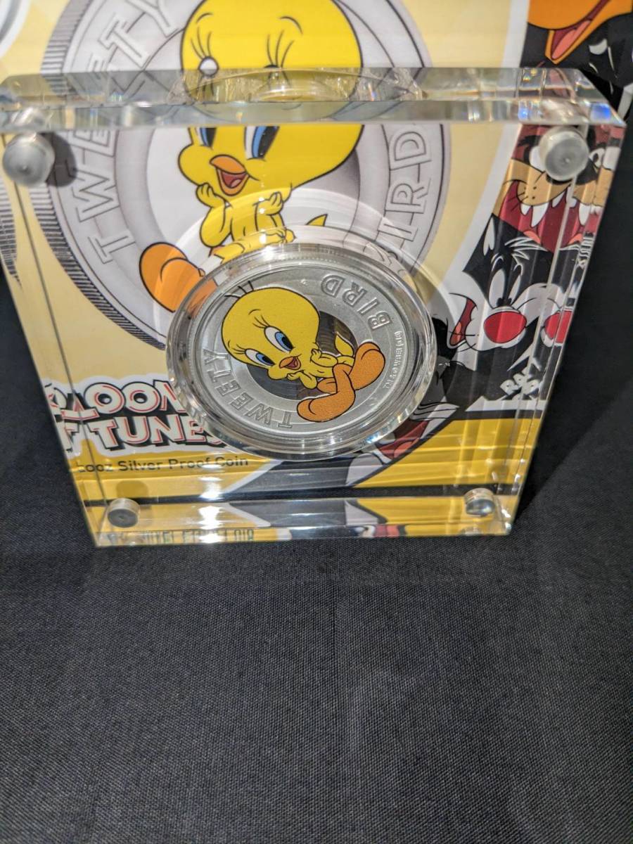 1644 トゥイーティーバード TWEETY BIRD ルーニーテューンズシルバー