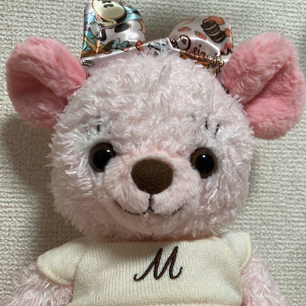 カドリーベア スィートピンク ミニークチュール ディズニー ぬいぐるみ