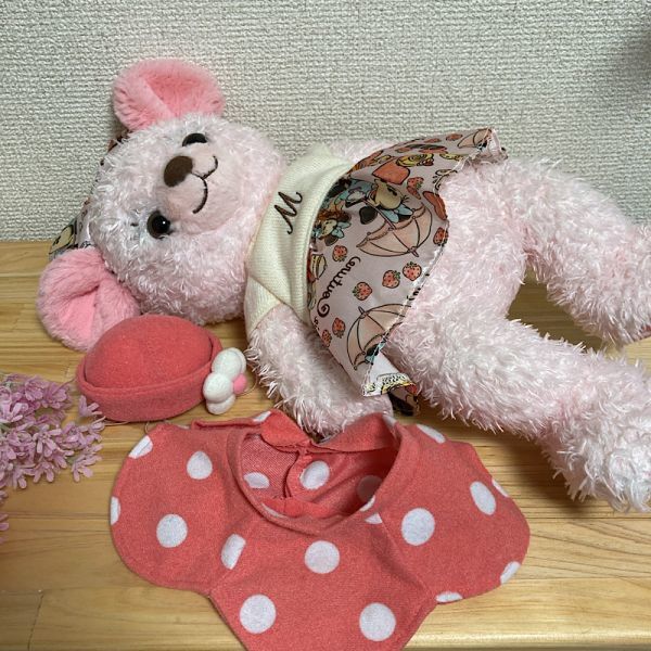 カドリーベア スィートピンク ミニークチュール ディズニー ぬいぐるみ