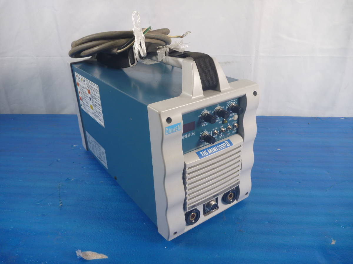 ☆美品☆ ダイヘン TIG MINI200PⅡ ティグ溶接機 100V/200V兼用 おまけ多数