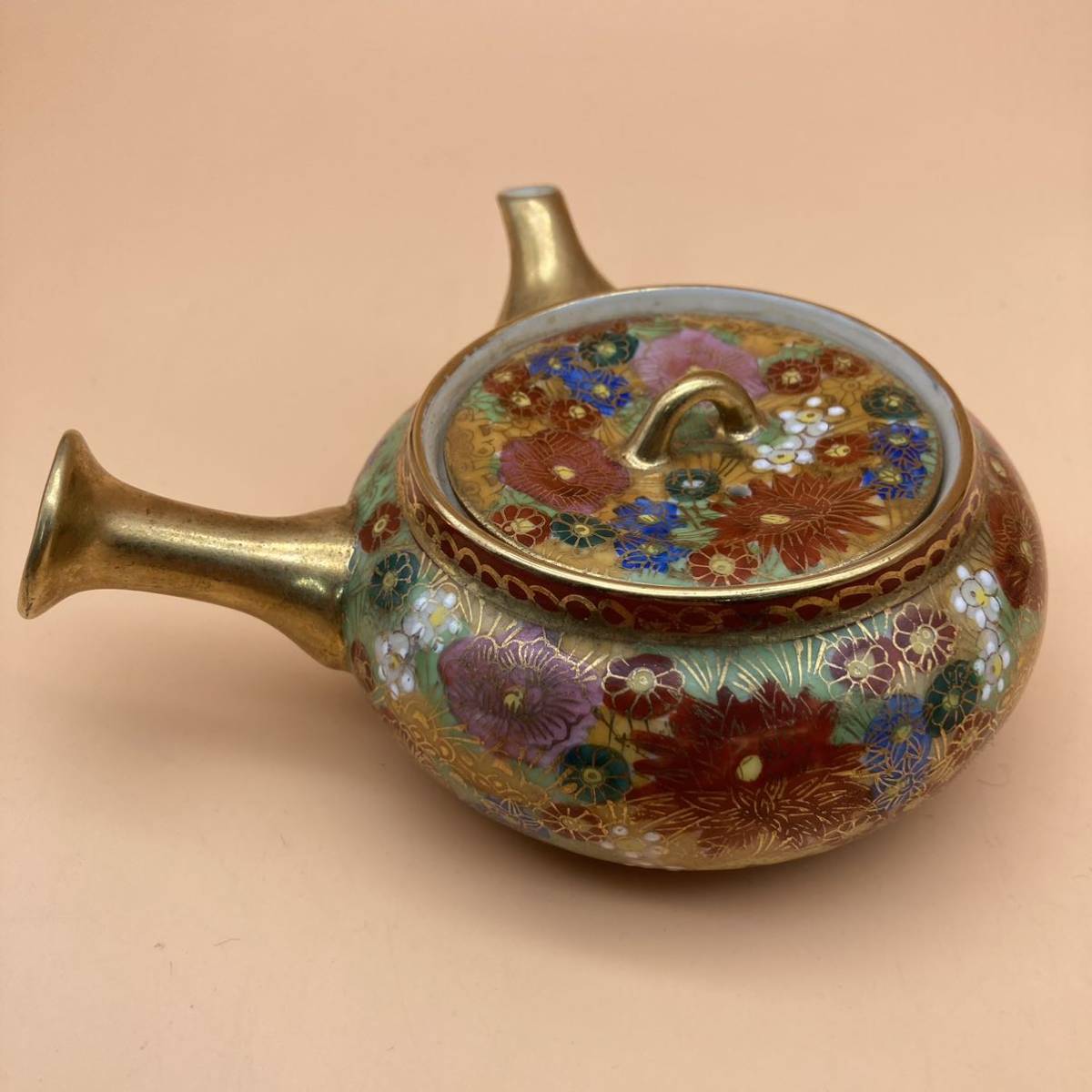 九谷焼 茶器セット 花詰 金彩 茶道具 【公式通販】