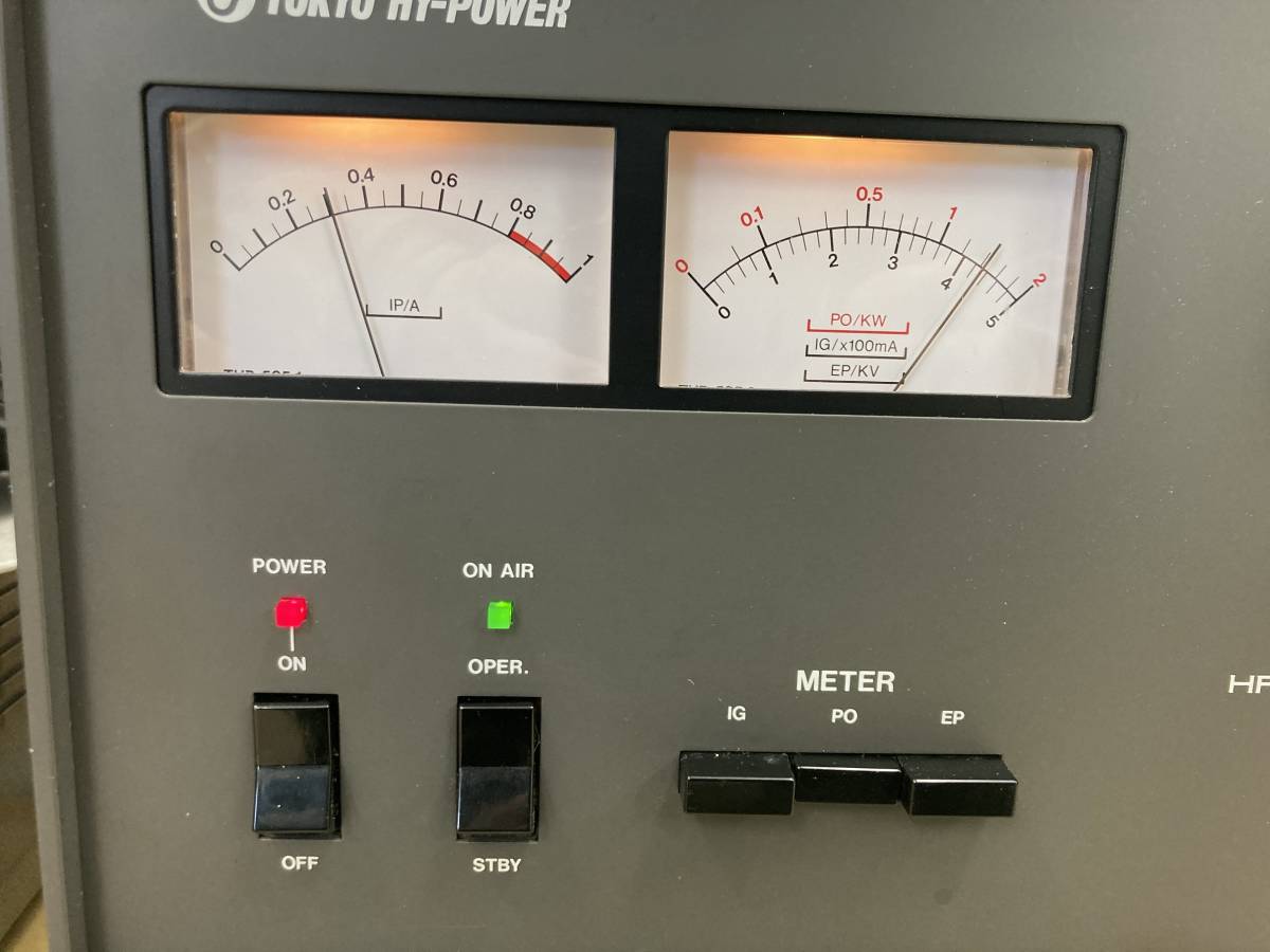 東京ハイパワー リニアアンプ HL-2K 新品3-500ZG 1KW動作品 東京ハイ