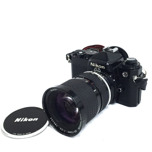 Nikon FE ブラック Zoom-NIKKOR 35-70mm 1:3.5 一眼レフ フィルム