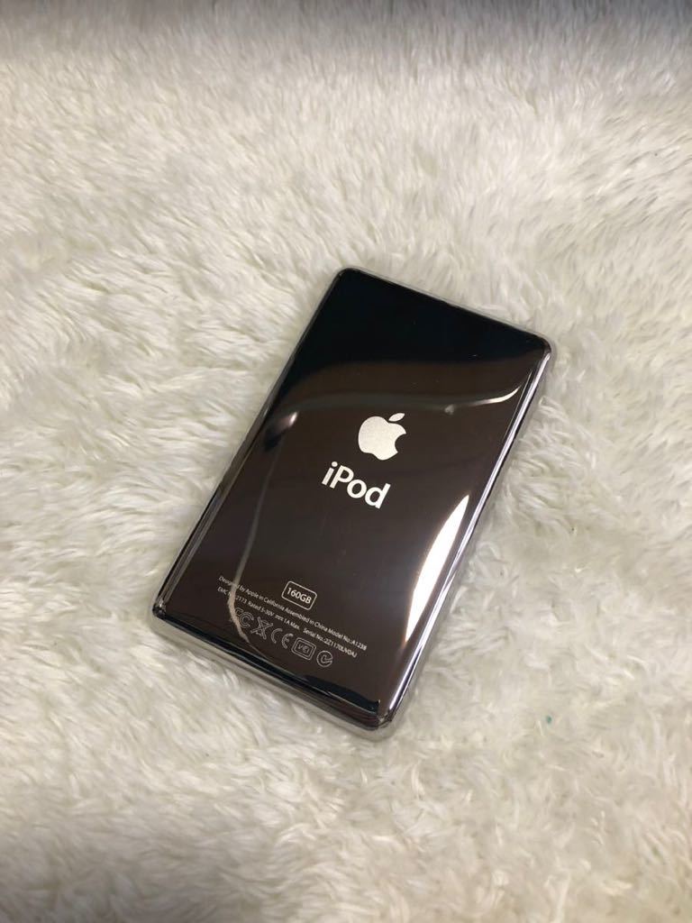 希少Apple iPod classic 第6.5世代160GBから256GB グレーカスタム
