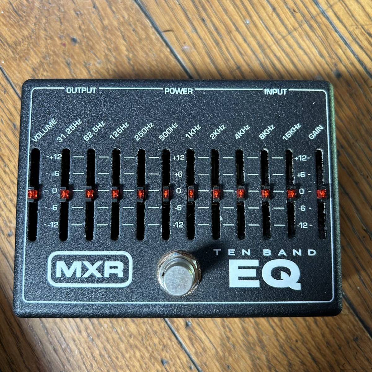MXR TEN BAND EQ/イコライザー M108 10-BAND 18V MXR Band EQ Power