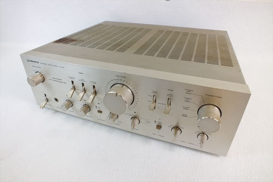 ◇ PIONEER パイオニア A-700 アンプ 中古 現状品 230409G3040 A-700