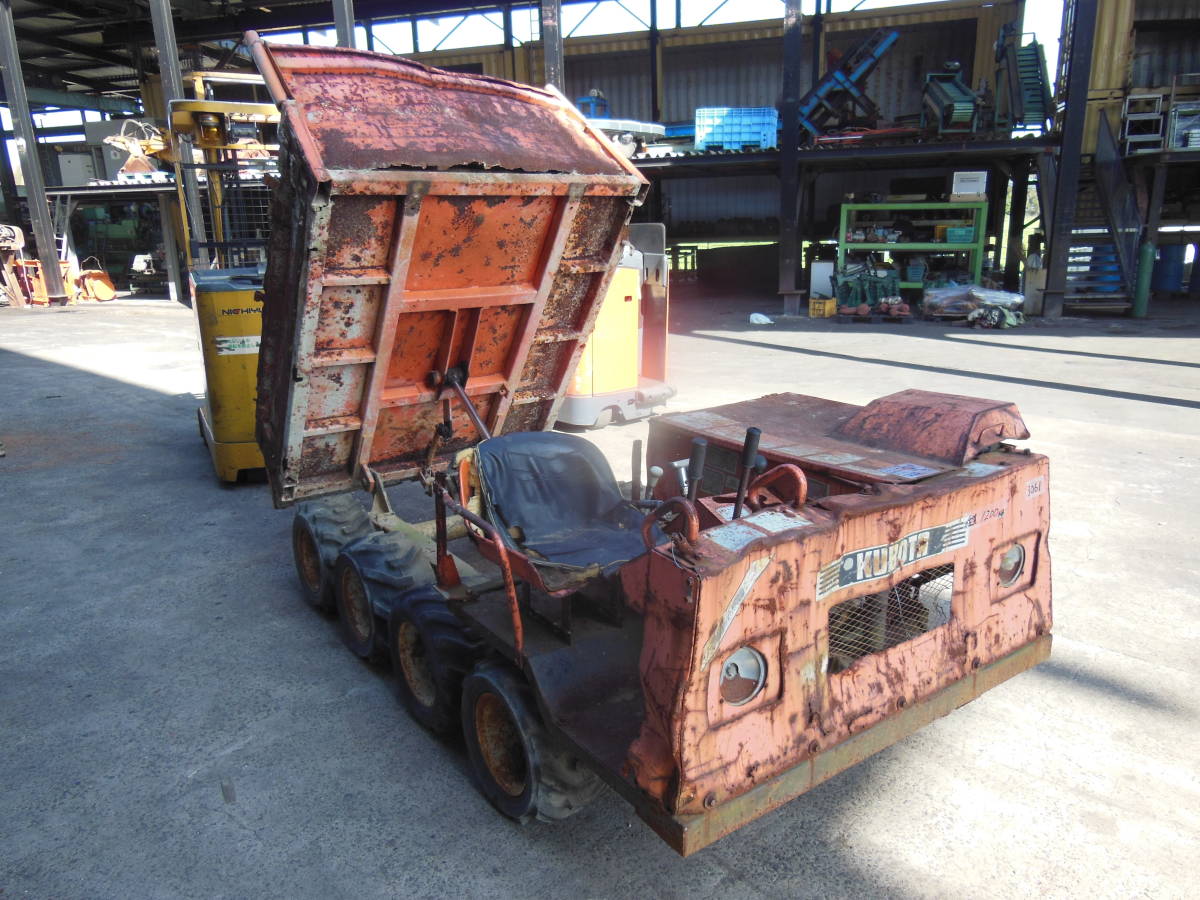 油谷 №3061 クローラーキャリア キャリアダンプ 8輪ダンプ クボタ RC