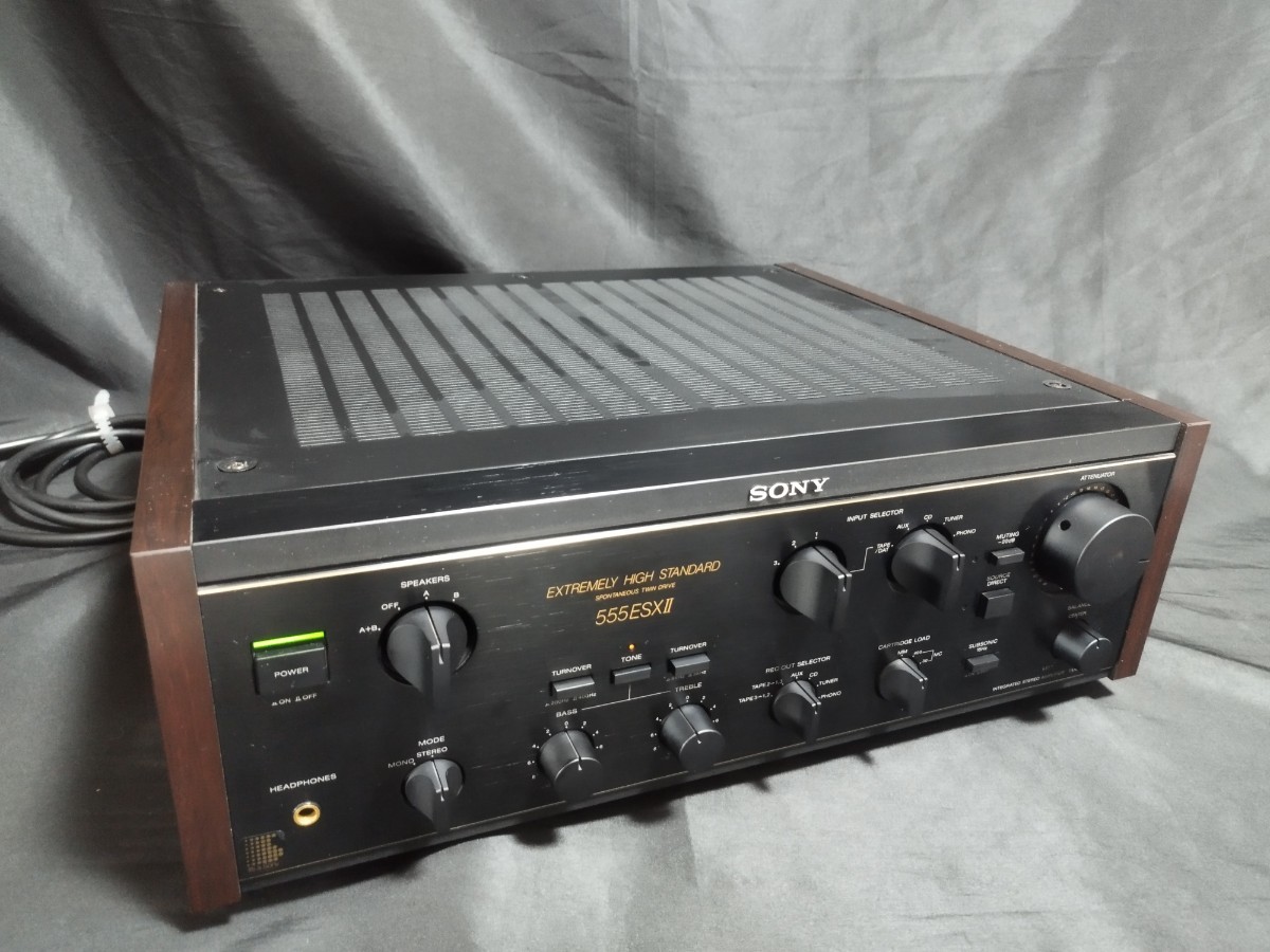 ​SONY TA-F222ESR プリメインアンプ【整備済・ヘッドホン端子新品】 SONY TA-F222ESR プリメインアンプ【整備済・ヘッドホン端子新品