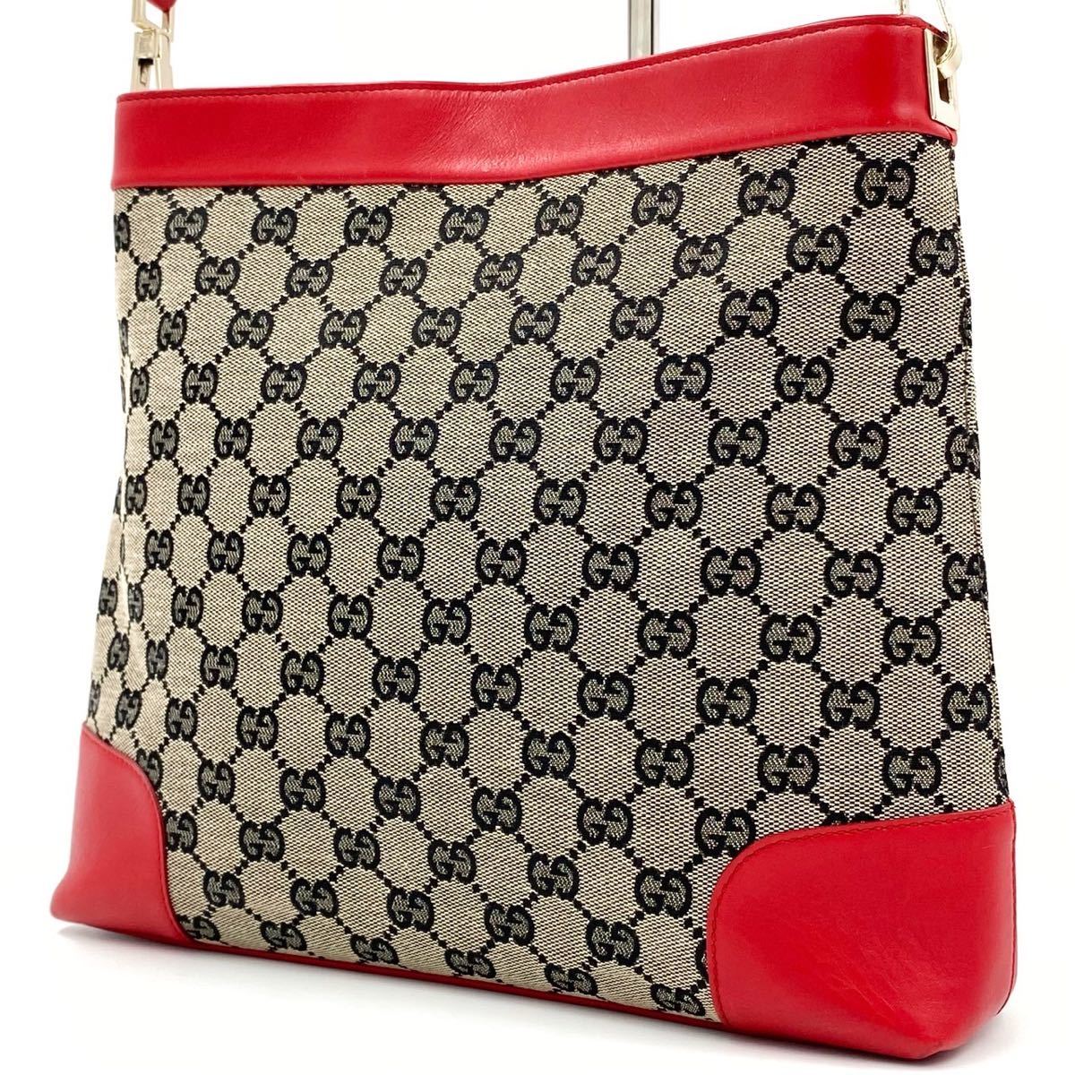 GUCCI グッチ GGキャンバス マラケシュ ショルダーバッグ 斜め掛け 