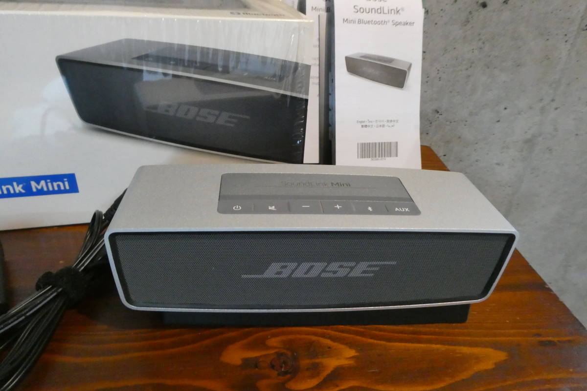 ☆BOSE SoundLink Mini シルバー(希少カラー) Bluetoothスピーカー