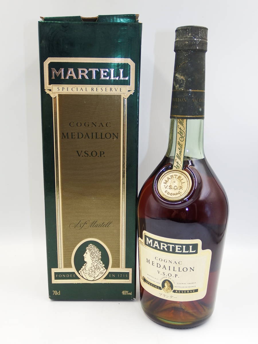 未開栓 マーテル VSOP メダイヨン コニャック ブランデー 700ml 40