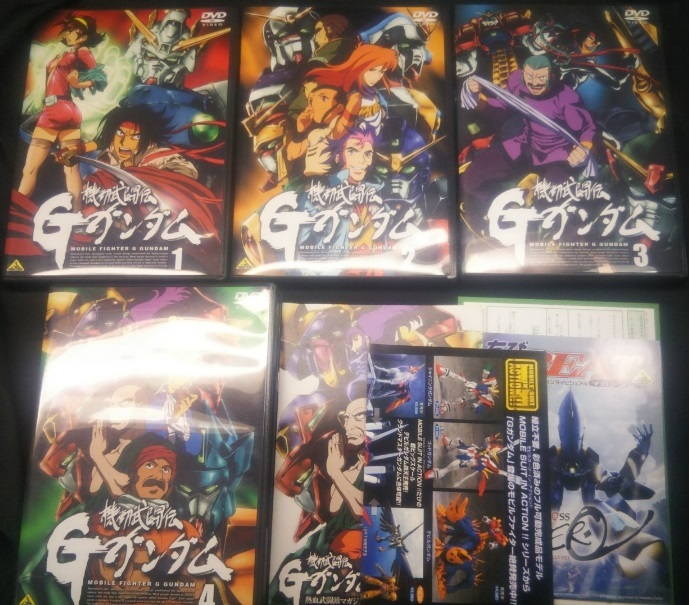 コレクション出品】機動武闘伝GガンダムDVDボックス（全話収録） DVD