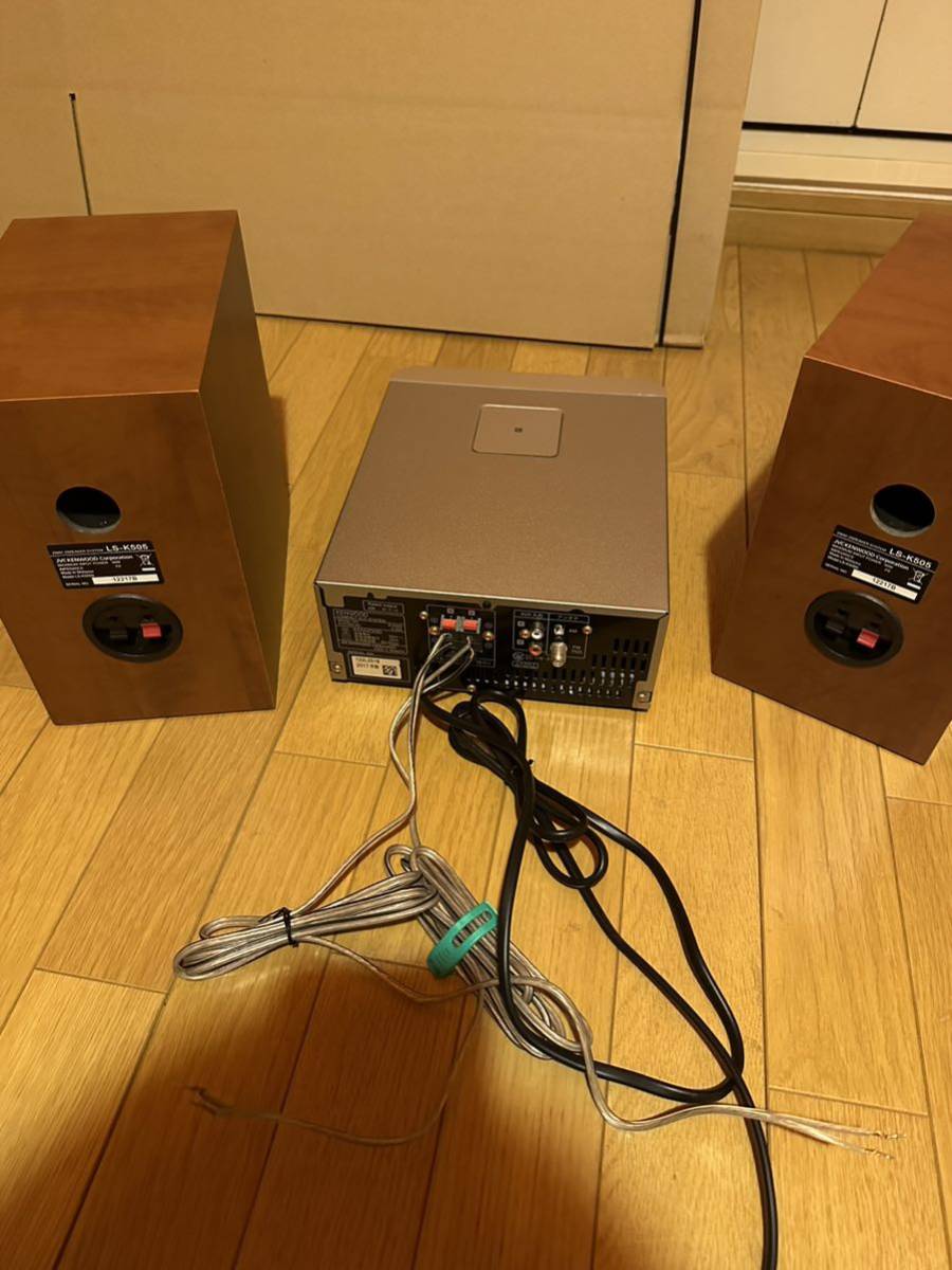 KENWOOD K-505 コンパクトハイファイシステム ケンウッド CDコンポ