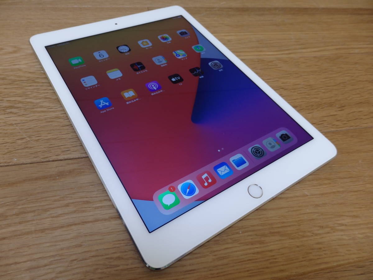 5◇iPad Air2 A1567 16GB Wi-Fi + Cellularモデル シルバー アイパッド