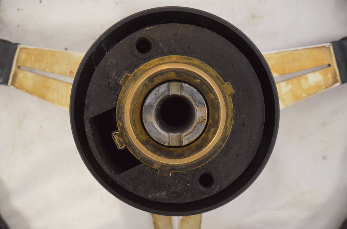 B◆NARDI TORINO ND ナルディ トリノ ステアリング ハンドル 直径約35cm ホーンボタン付◆