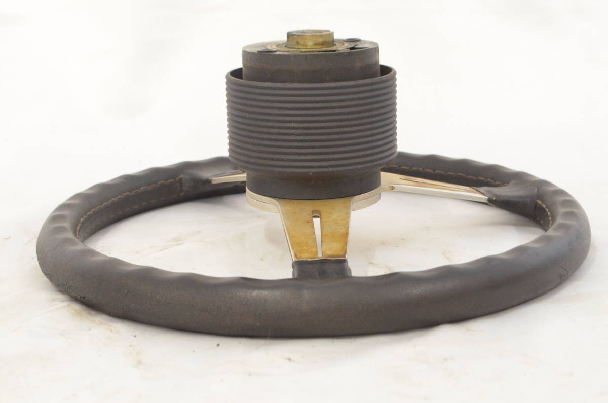 B◆NARDI TORINO ND ナルディ トリノ ステアリング ハンドル 直径約35cm ホーンボタン付◆