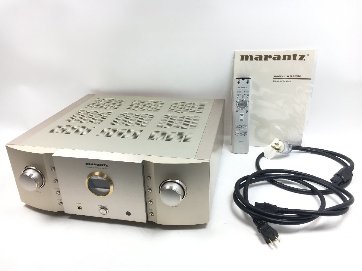 美品 マランツ marantz 高級 プリメインアンプ ゴールド系 PM-11S1 オーディオ 音響 機材 Y04004I
