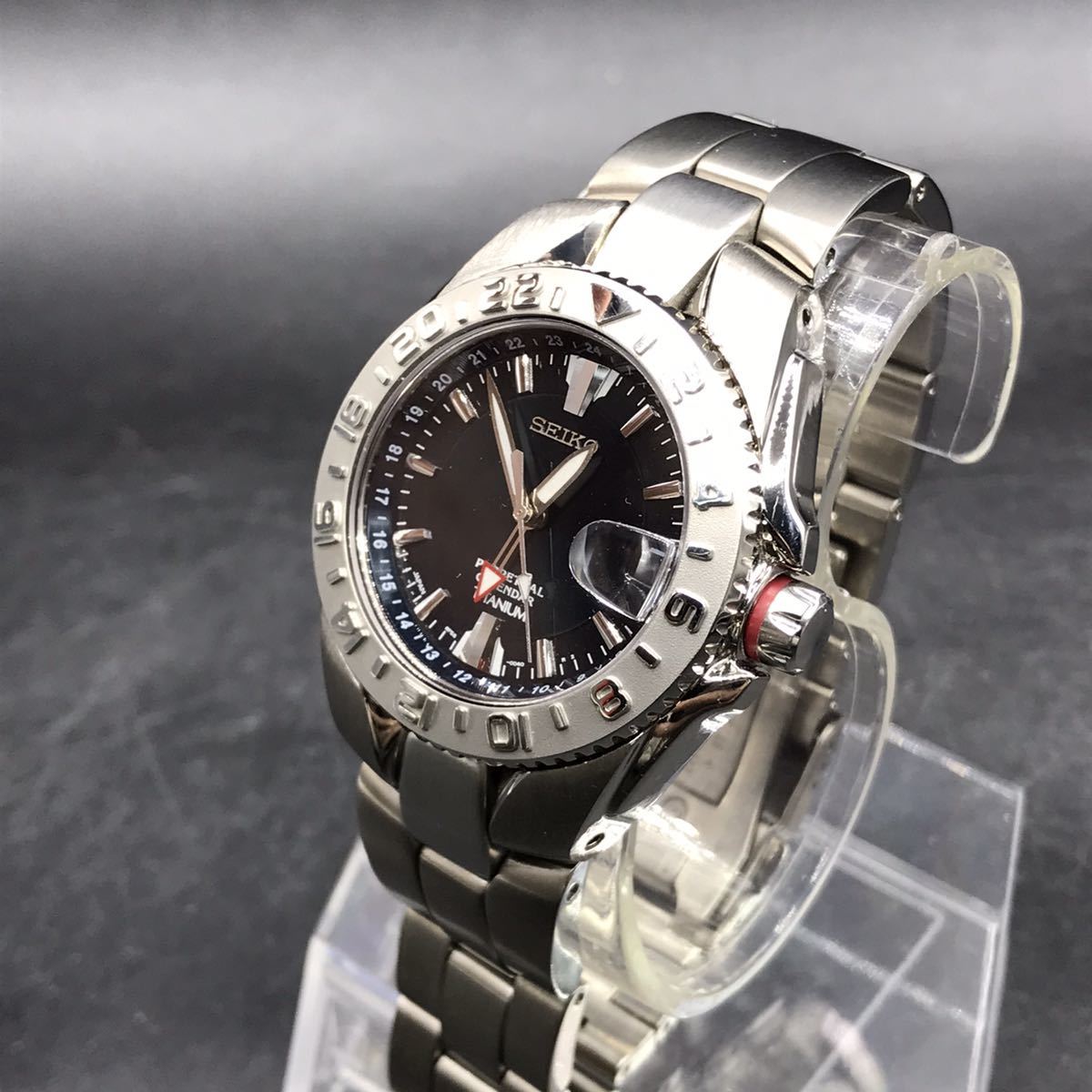 M49 電池交換済み SEIKOセイコー PERPETUAL パーペチュアル カレンダー 