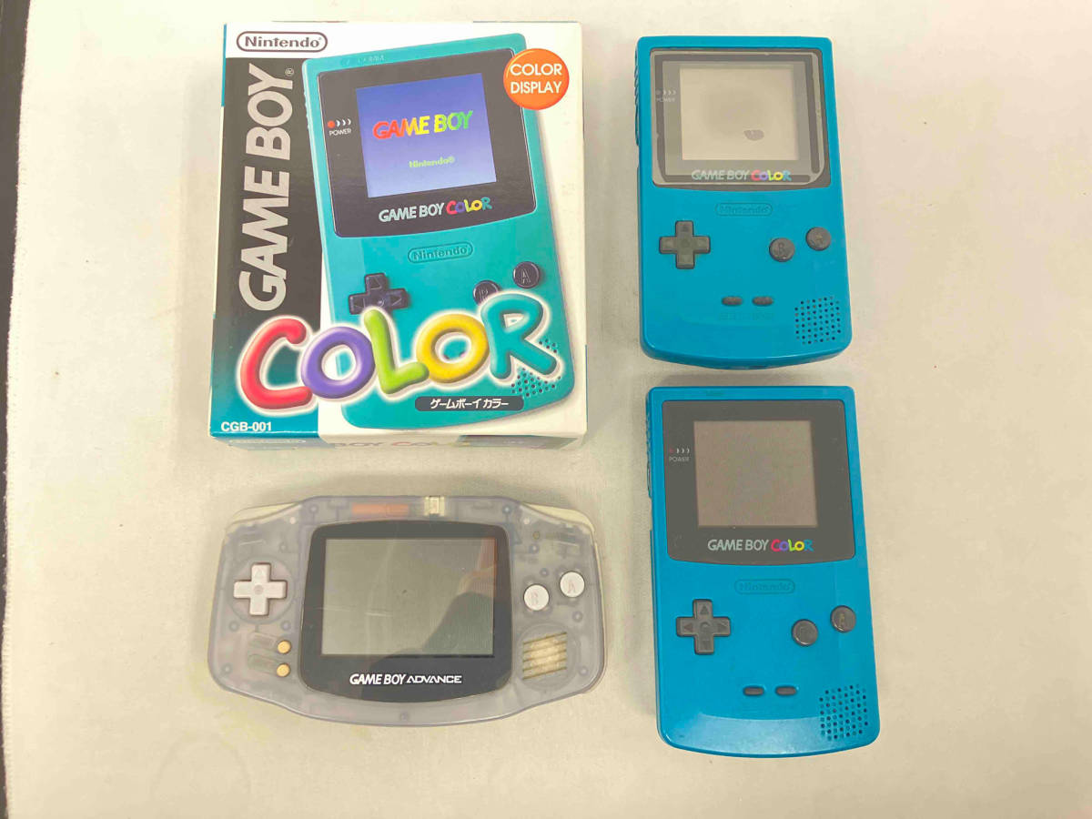 ジャンク GBA ゲームボーイアドバンス ゲームボーイカラー