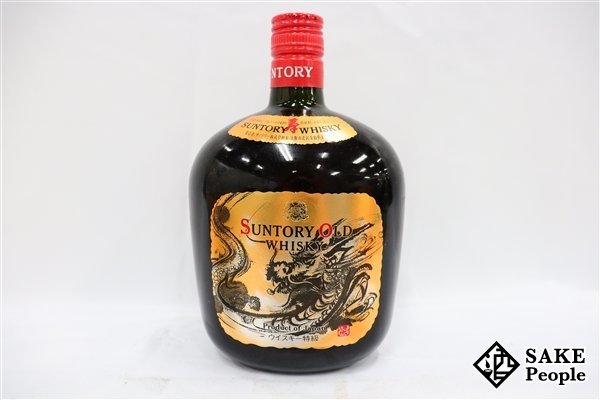 ◇注目! サントリー オールド 寿 干支ラベル 辰 760ml 43% 箱 ジャパニーズ