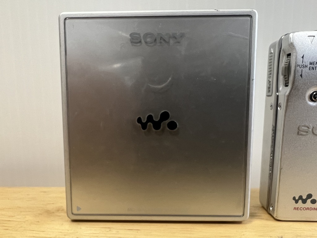 ◇SONY ソニー WALKMAN MDウォークマン MZ-E620 MZ-R900 2台 ジャンク