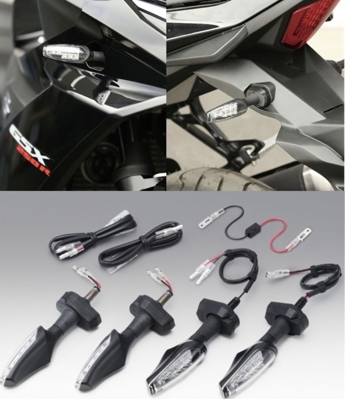 ◎1点限●新品★キジマ★定価19800円★GSX250R(17年~ DN11A)専用●Eマーク(車検OK)TRL2●LED/ウインカー(1台分)セット リレー付◎219-5174 