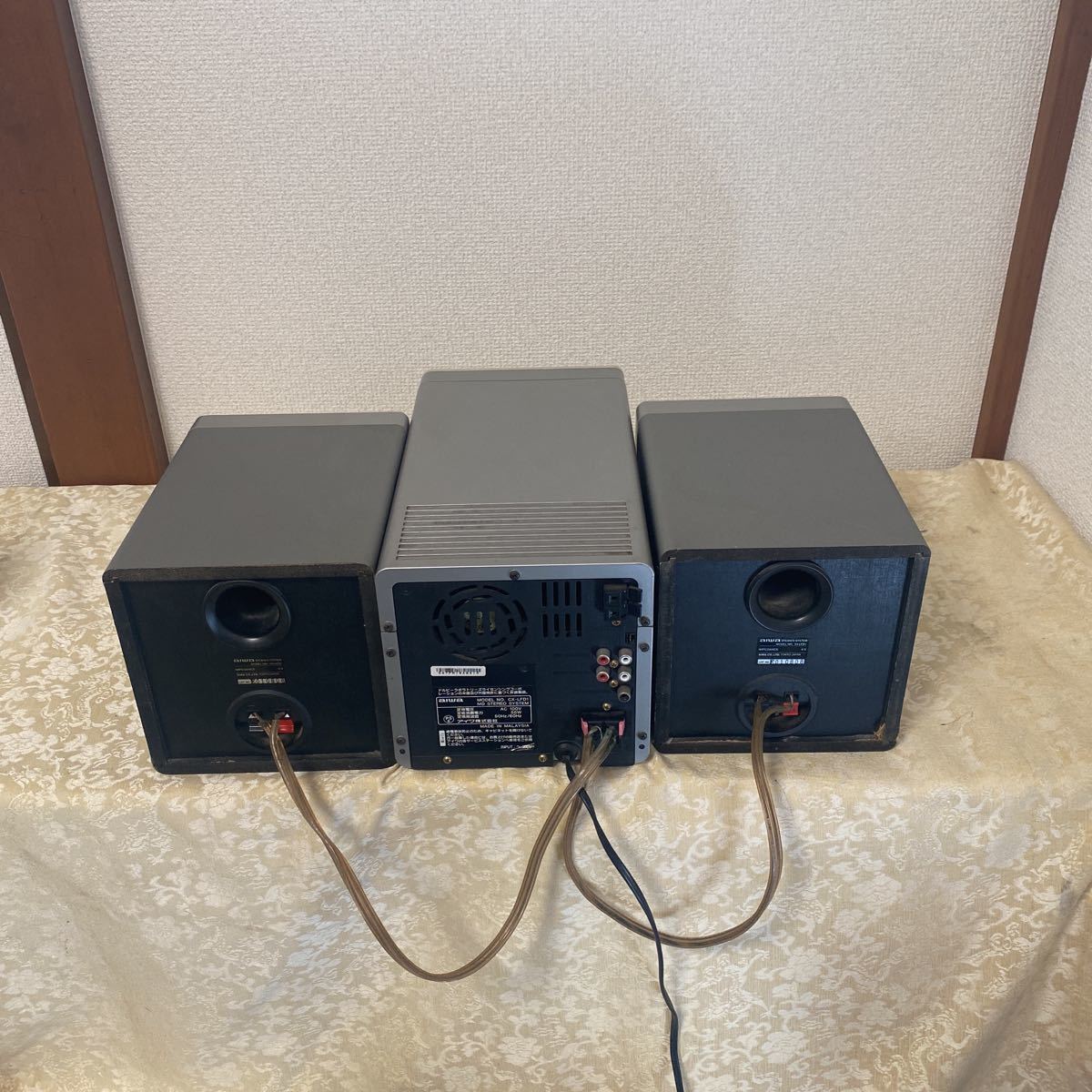 Aiwa アイワ パーソナルオーディオシステム XR-FD1 MD STREO SYSTEM 長時間録音/再生 MDコンポ(MDコンポ)｜売買 ...