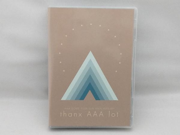 DVD AAA DOME TOUR 15th ANNIVERSARY -thanx AAA lot- DVD 音楽 【公式