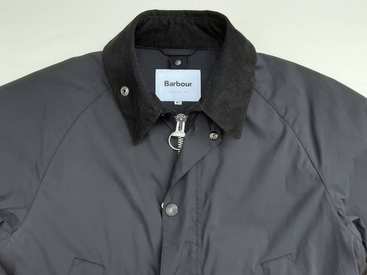 Barbour ネイビー ビデイル SL ノンオイル BARBOUR(バブアー) BEDALE