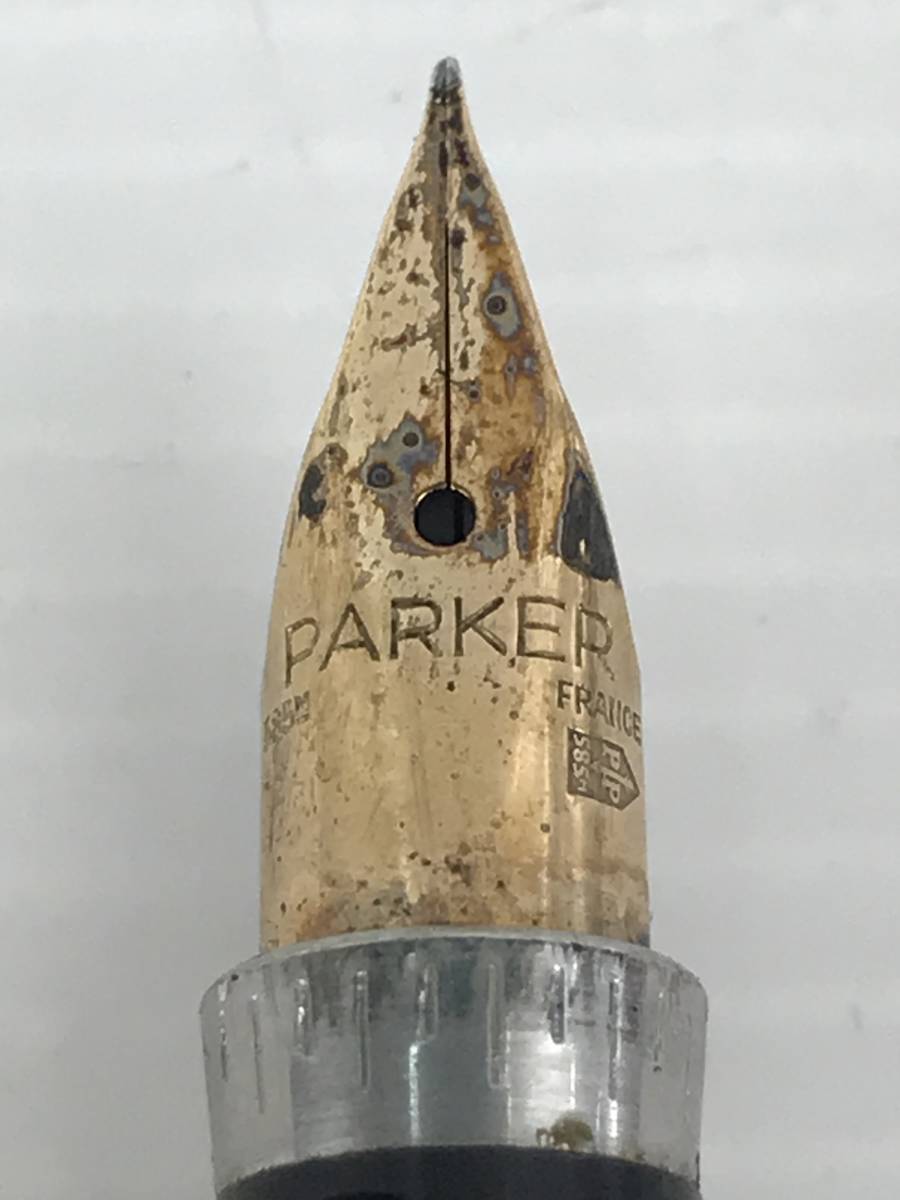 万年筆 14K PARKER 0 Rare 筆記 ◎☆藤/PARKER/万年筆/14K/14金/585刻印/