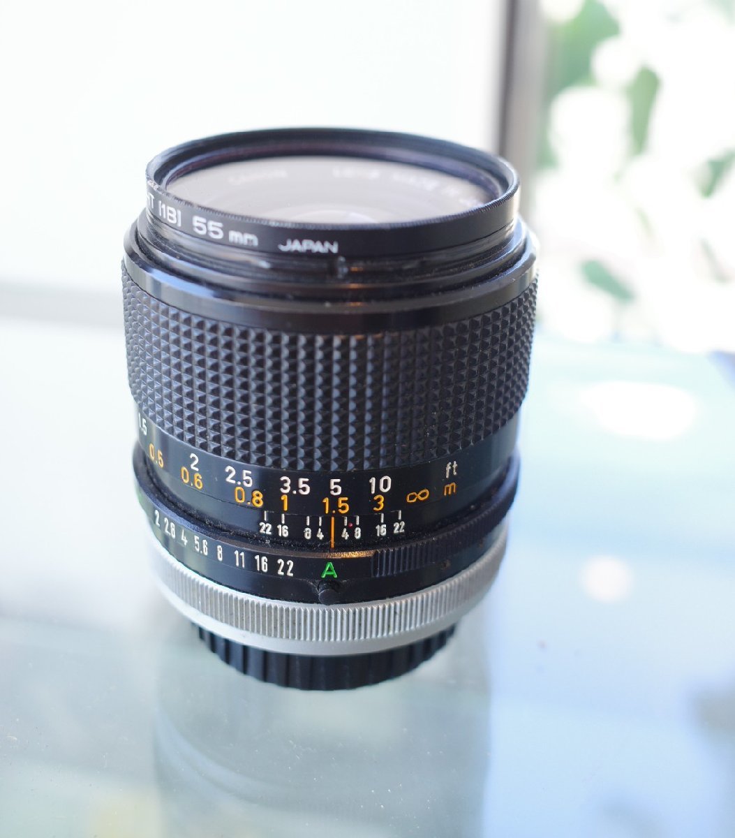 ○ Canon FD 35mm F2 S.S.C オールドレンズ　古道具のgplus広島2209ｋ(23)④