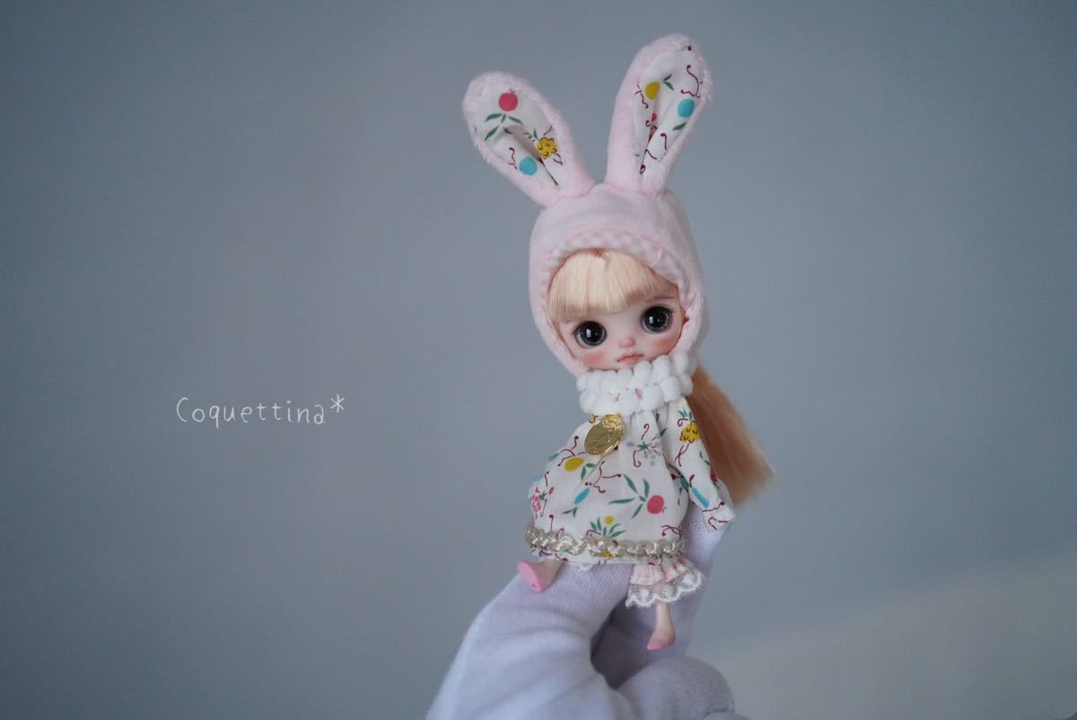 Coquettina* Blythe カスタムプチブライス + .custom カスタムミディ 
