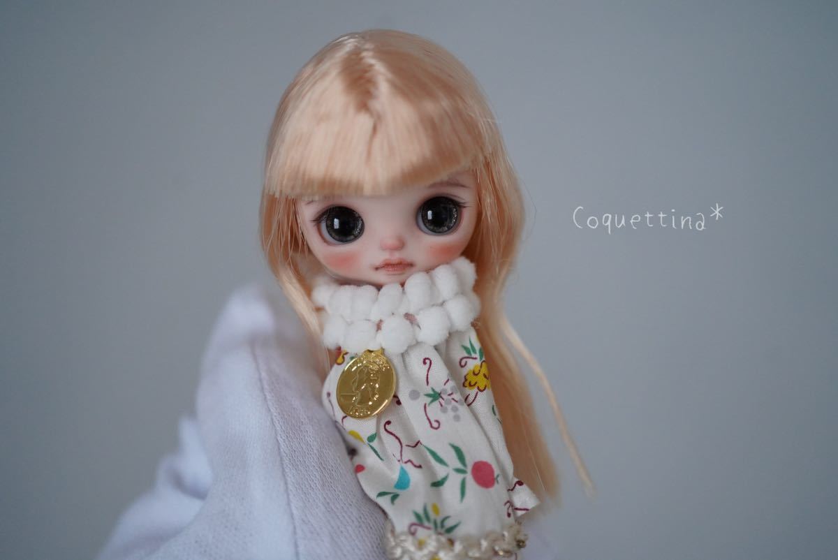 Coquettina* Blythe カスタムプチブライス + .custom カスタムミディ 