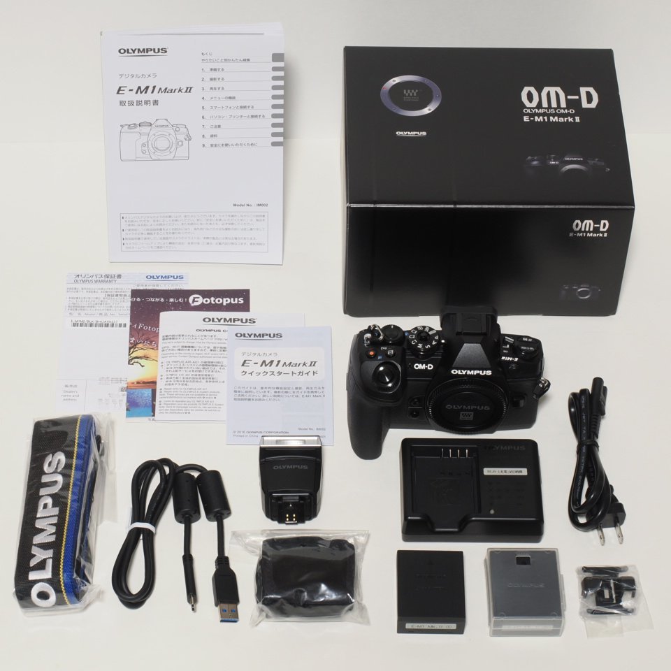 OLYMPUS オリンパス「OM-D E-M1 Mark II（予備バッテリー付