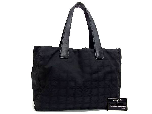 シャネル CHANEL ニュートラベルライン ココマーク 1円 ナイロン