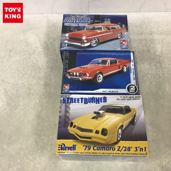 1円〜 Revell 1/24 '79 カマロ Z/28 3 'n 1、AMT ERTL 1/