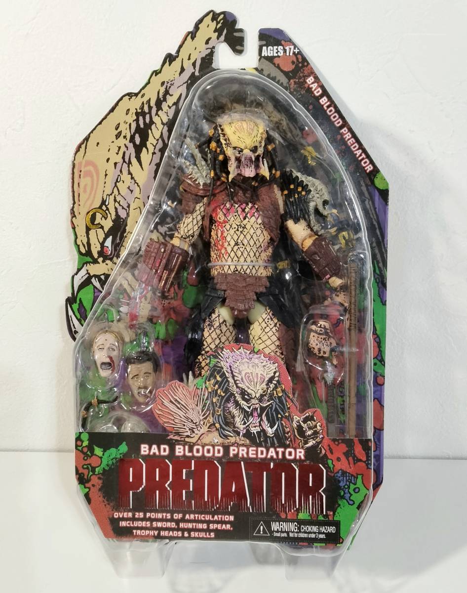 プレデター　NECA　バッドブラッド　プレデター　7インチ　アクションフィギュア