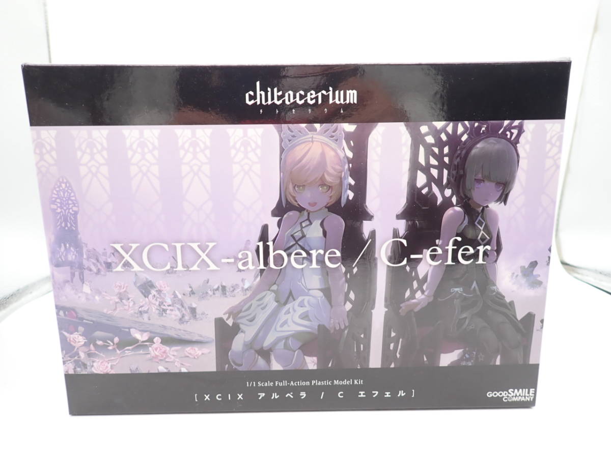 34▲80/【未組立】chitocerium(チトセリウム)　XCIX-アルベラ ＆ C-エフェル　グッドスマイルカンパニー　/0409