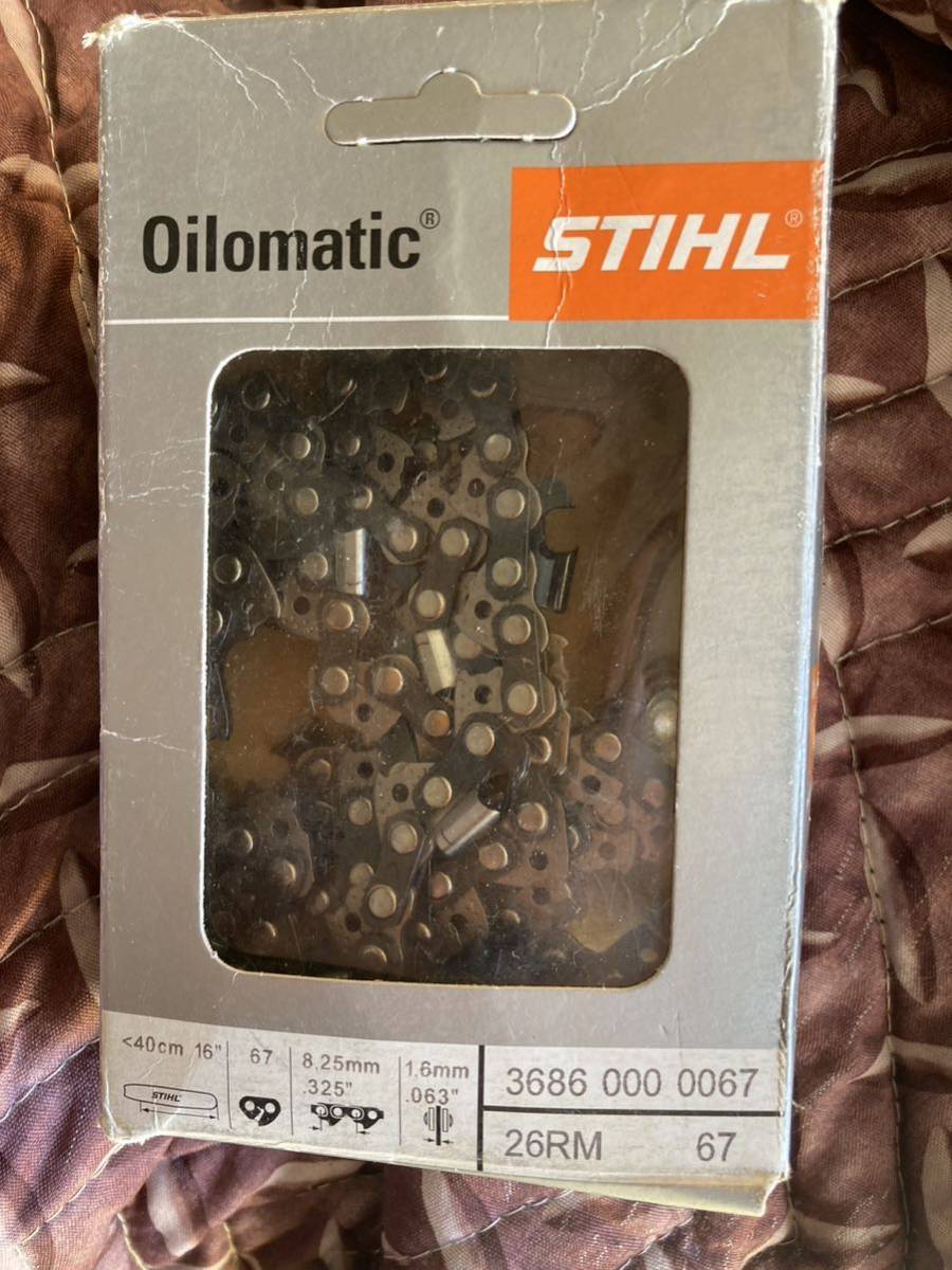 STIHL 純正高品質　スチールMS240　チェーンソー替刃　４０ｃｍ新品　訳あり２４０　MS260　MS280