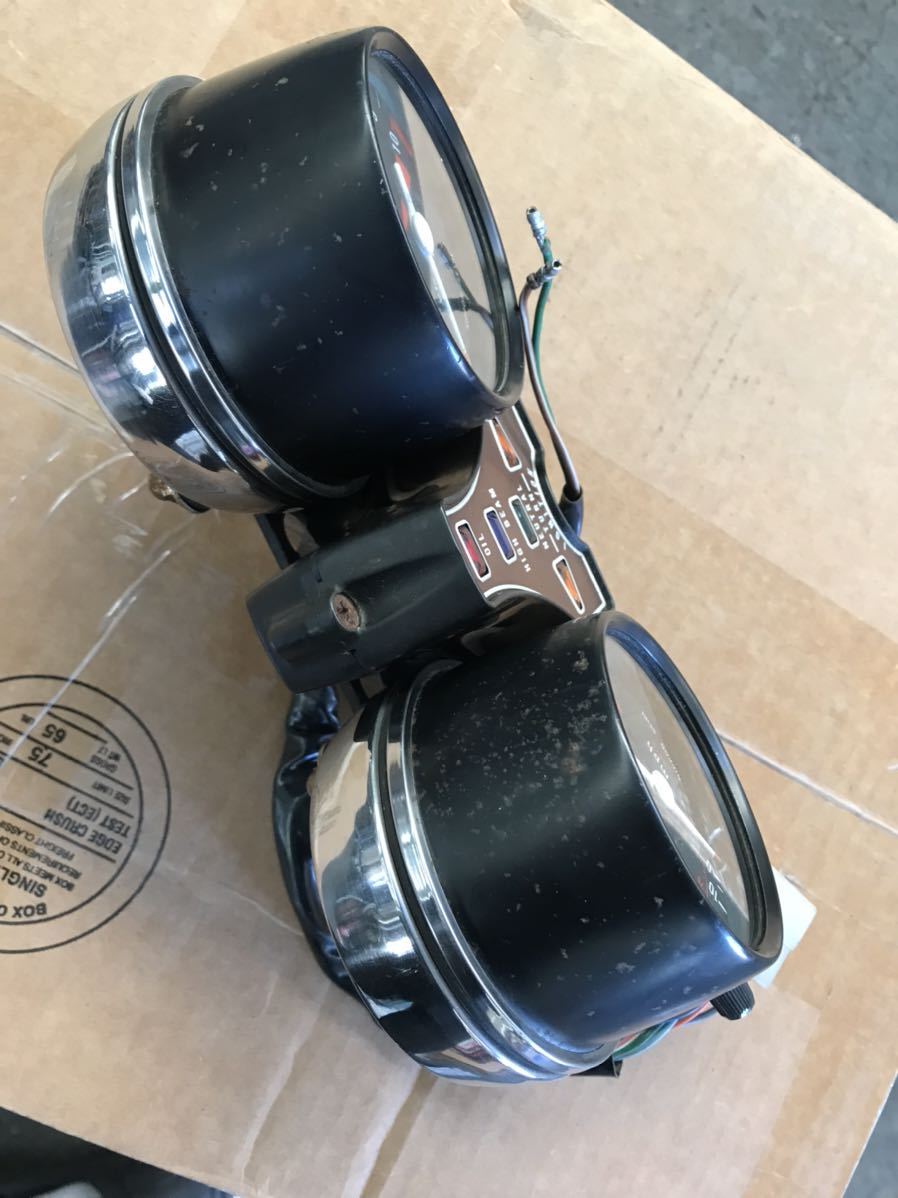 CM400 美品実働純正メーターASSY 当時物 スピードメーター タコ