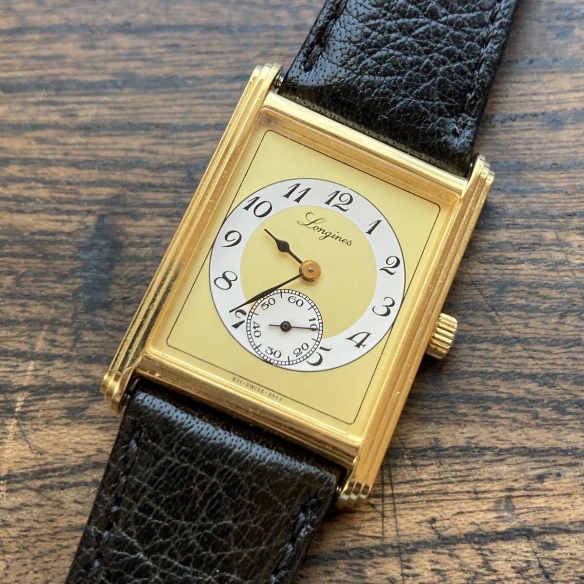 LONGINES ロンジン3243 831 Cal.520 手巻き スモールセコンド 1円 
