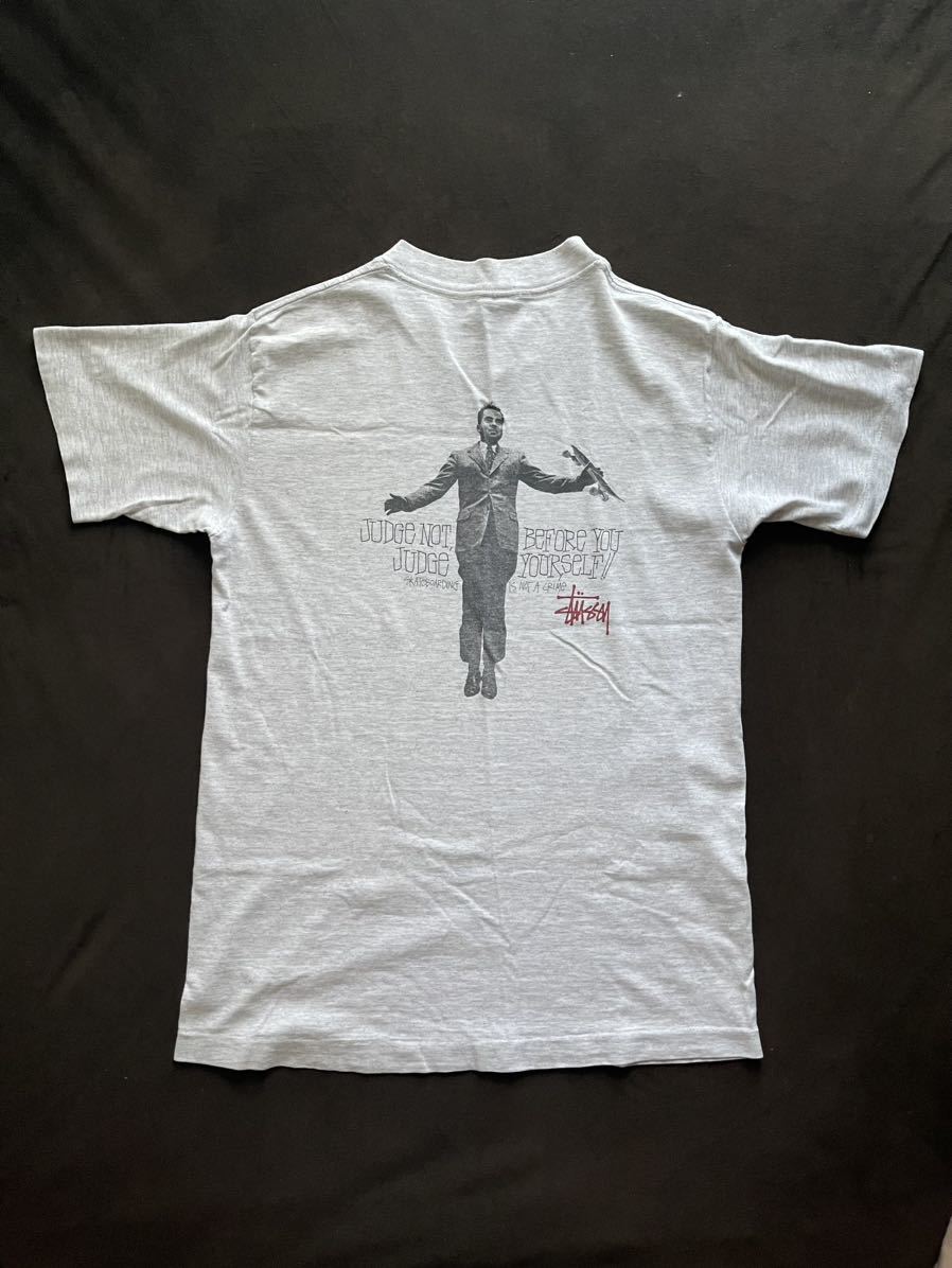 ★美品: OLD Stussy ニクソンTee/M★