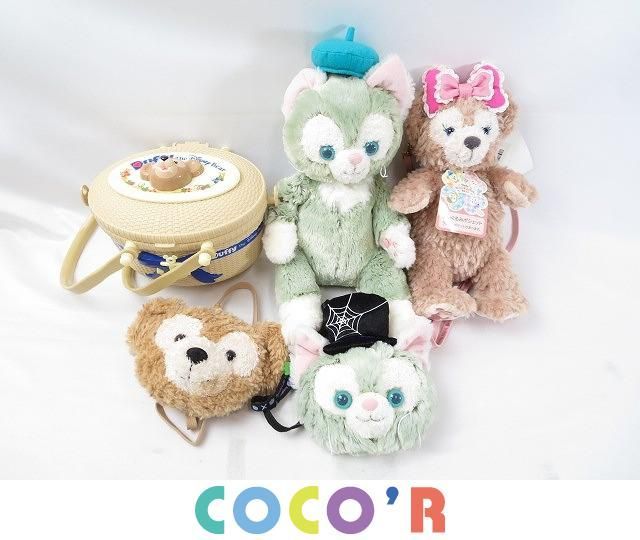 【同梱可】中古品 ディズニー ジェラトーニ シェリーメイ ぬいぐるみ コインケースポシェット 等 グッズセット