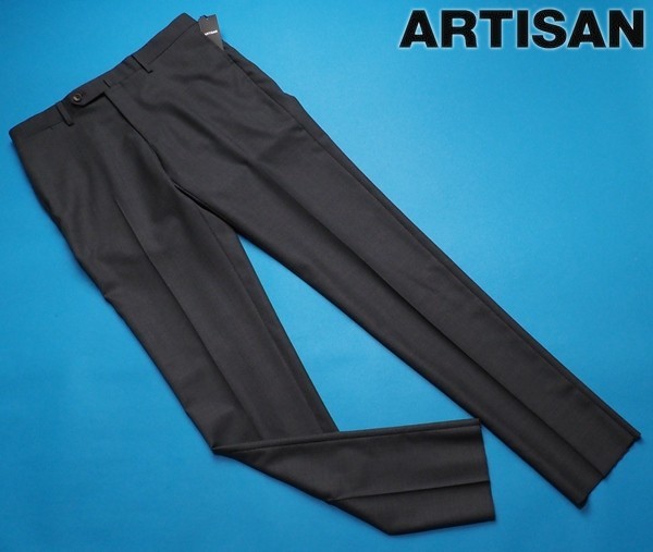 【格安，正規品】 サンプル 定価3.6万円 ARTISAN アルチザン 春先 ウール100% マイクロチェック スラックス/パンツM灰 04 25PF09(Mサイズ)｜売買されたオークション情報、yahooの商品情報をアーカイブ公開 - オークフ Mサイズ