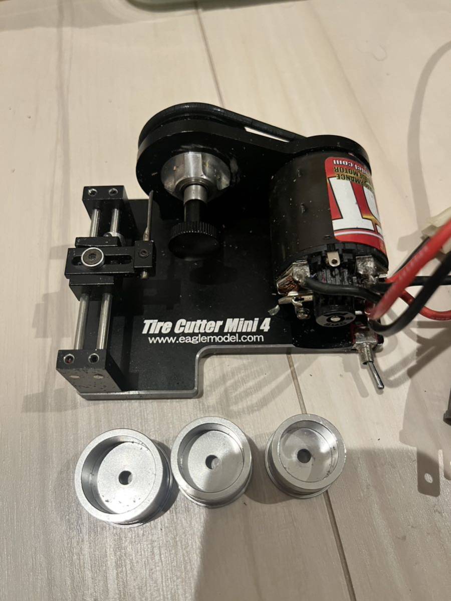 Tire Cutter Mini 4 V2 タイヤセッター イーグル レーシング タイヤカッター MINI4 タイヤセッター ペラタイヤ