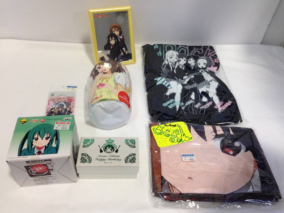 1円 けいおん 中野梓 バースデー記念ネックレス 図書カード マグカップ 