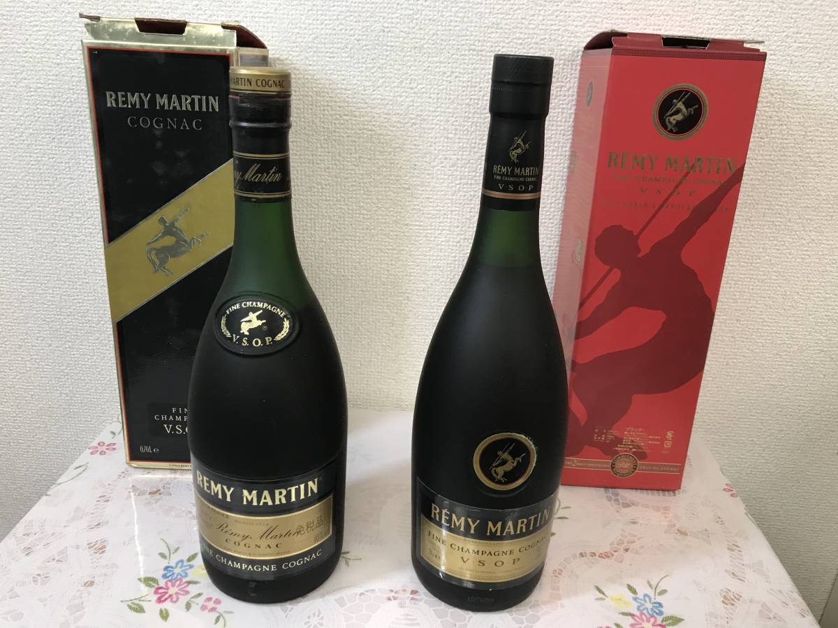 ☆未開栓 □レミーマルタンvsop ×2本セット！どちらも700ml 40% ☆箱は