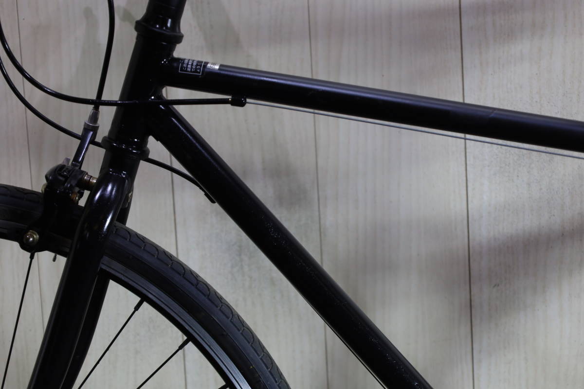 amadanaクロスバイク マットブラック 700C 7段変速 オールブラック amadanaクロスバイク マットブラック 700C 7段変速 オールブラック