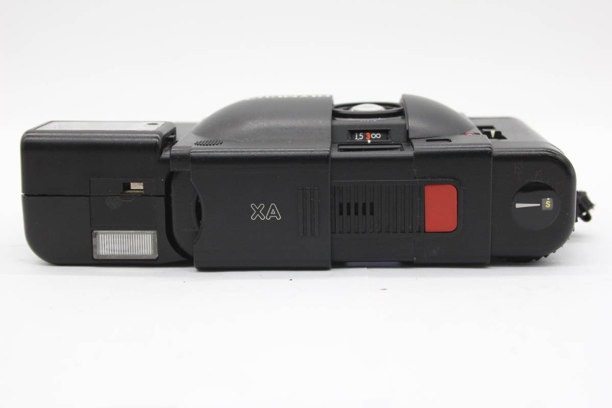 Y2536 【ケース付き】 オリンパス Olympus XA 35mm F2.8 A11ストロボ付き コンパクトカメラ ジャンク