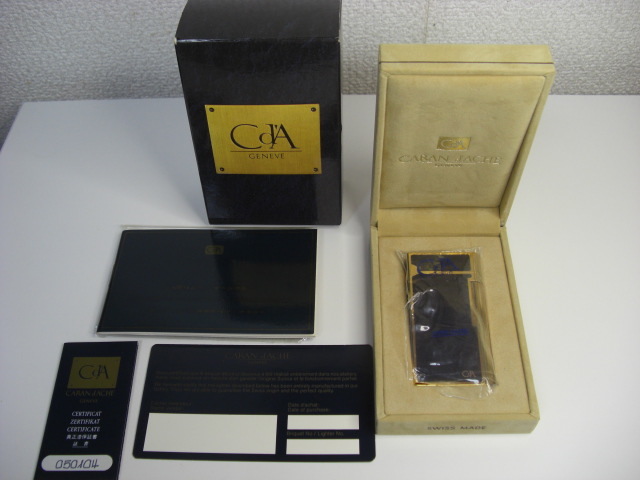 ◆Caran d`ache/カランダッシュ◆ガスライター◆SWISS MADE◆着火OK◆